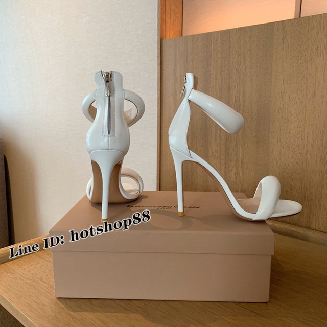 Gianvito Rossi專櫃款一字帶涼鞋 定制羊皮女士拖鞋 dx3600